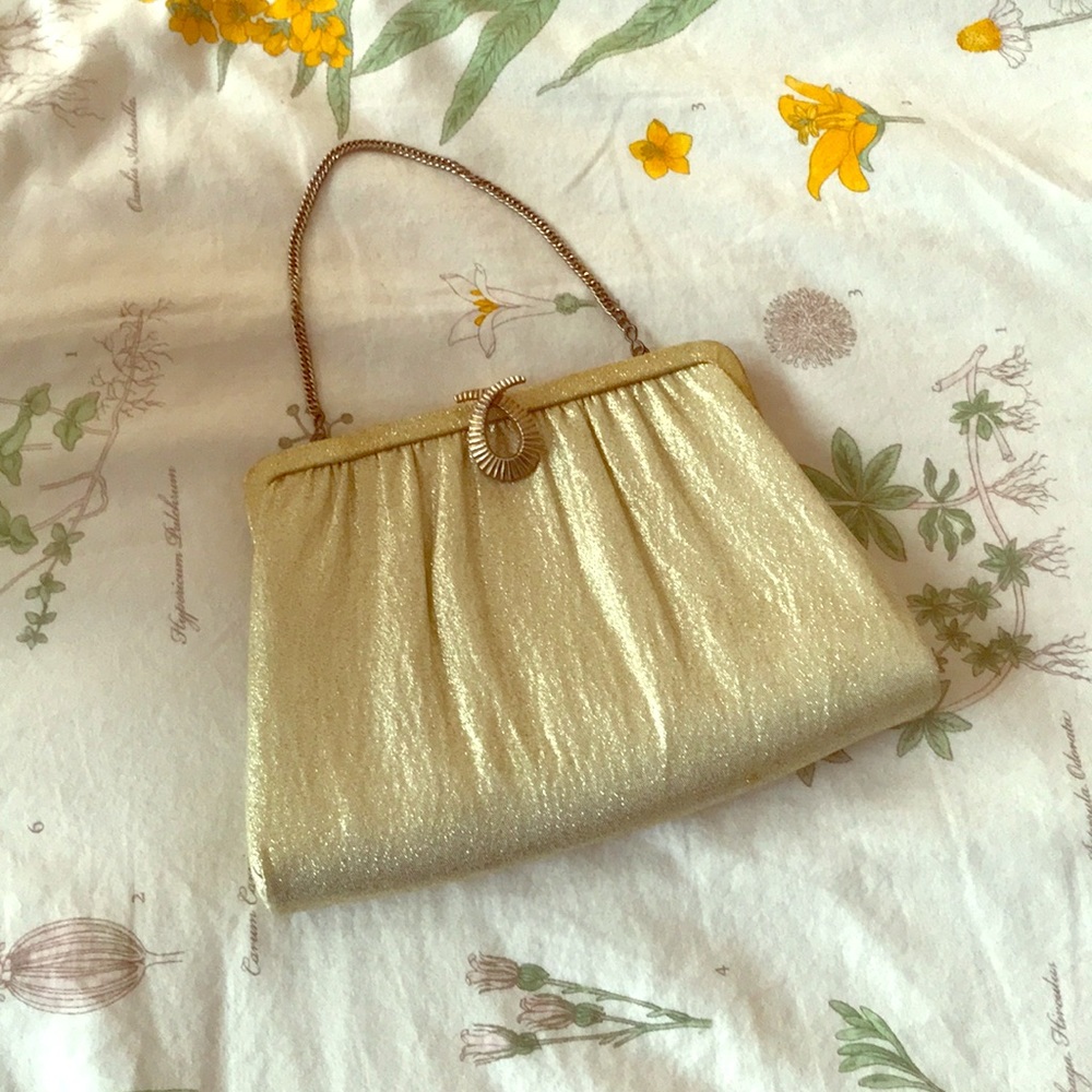 HL Vintage Gold Clutch